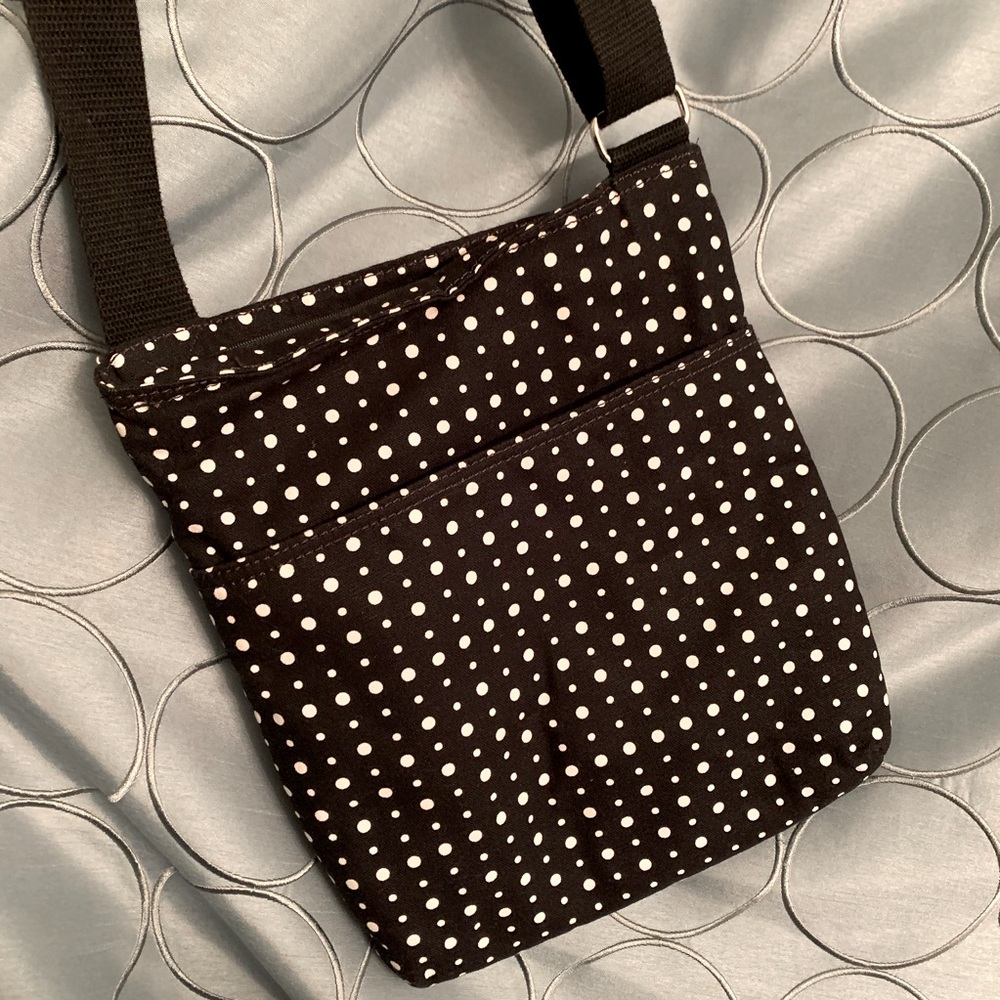 Thirty One Polkadot Crossbody Bag
